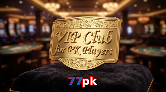 Main screen of 77Pk vip page for PK players